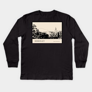 Berkeley California Kids Long Sleeve T-Shirt